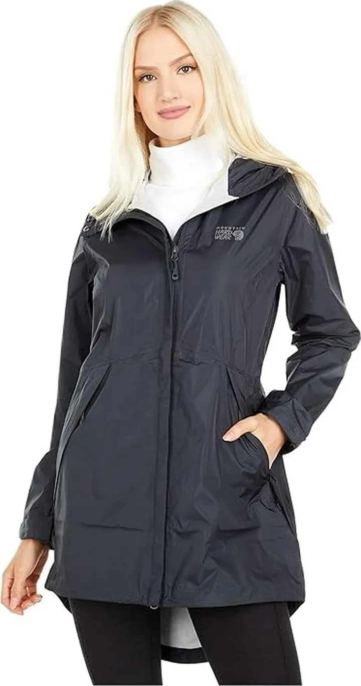 Mountain Hardwear Acadia Parka (Dark Storm) Women's Coat