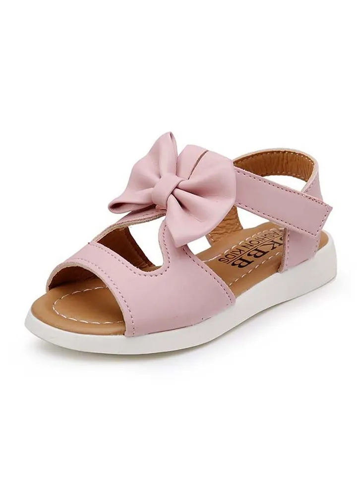 Unique Accent Casual Sandals Pink