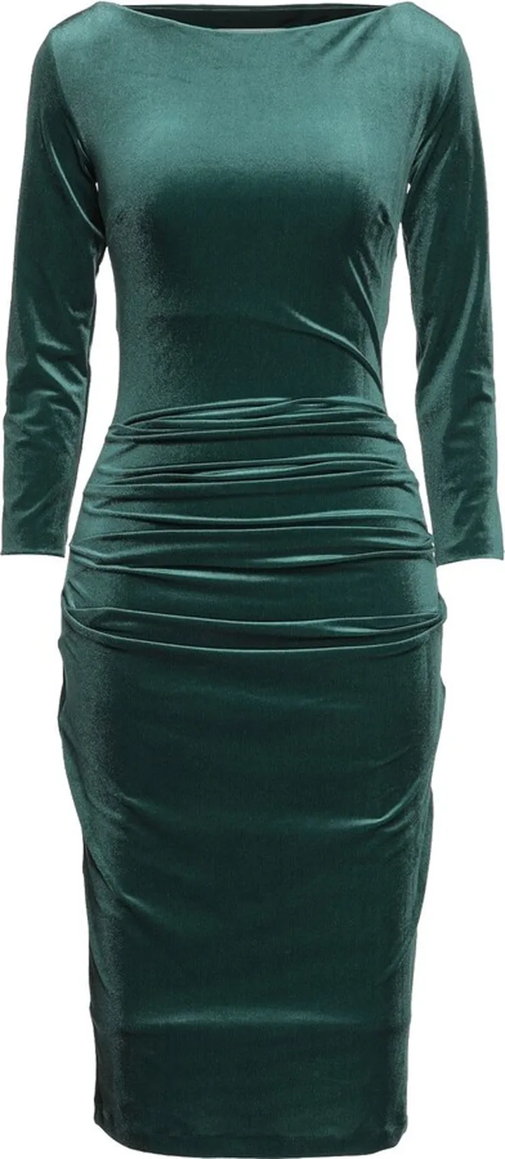 Midi Dress Deep Jade