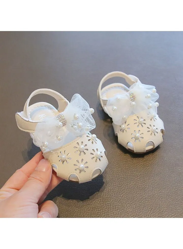 Sandals Princess Shoes Girls' Soft Sole Walking Shoes Summer New Baby and Children's Shoe Baotou