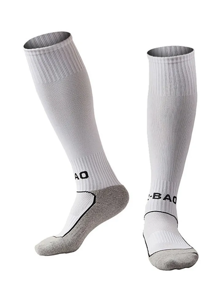 Soccer Training Socks White