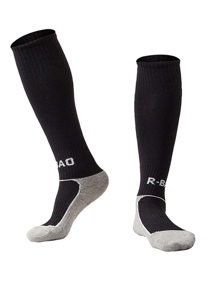 Soccer Training Socks Black