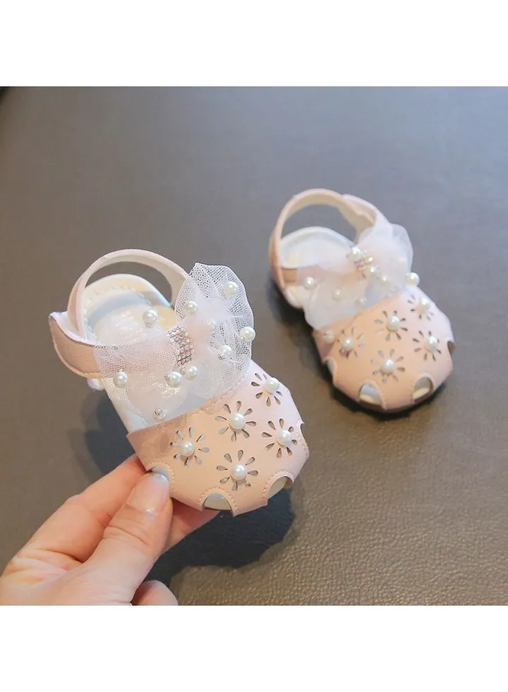 Sandals Princess Shoes Girls' Soft Sole Walking Shoes, Summer New Baby and Children's Shoe, Baotou