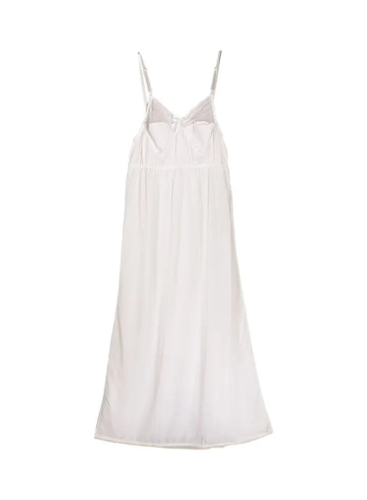 Comfortable Night Gown Off White