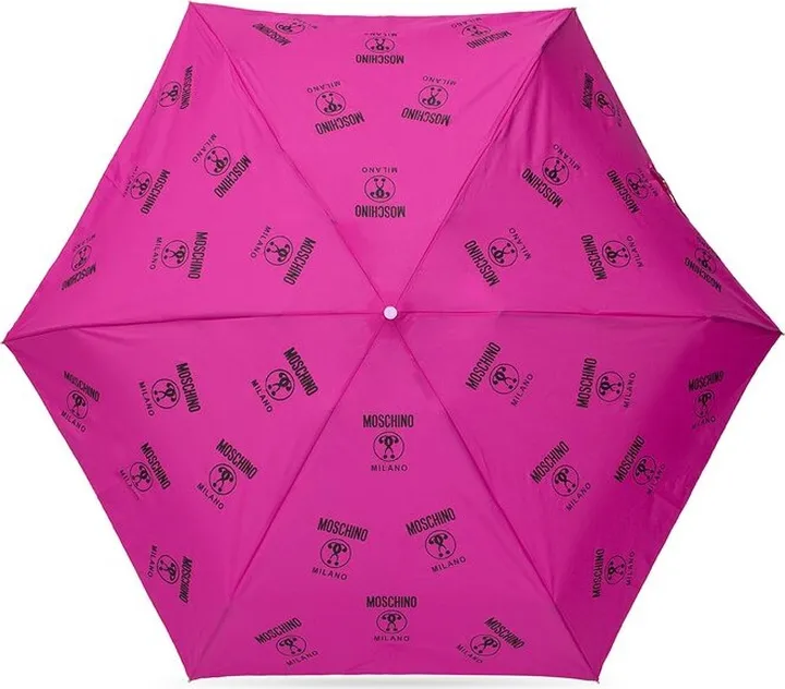 Moschino Question Mark Logo-Printed Umbrella