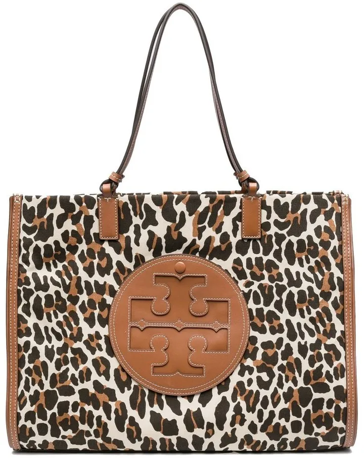 Leopard-Print Tote Bag