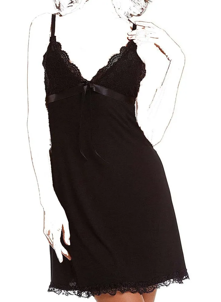 Women Silk Nightgown Satin Sleepwear Adjustable Spaghetti Strap Nightwear