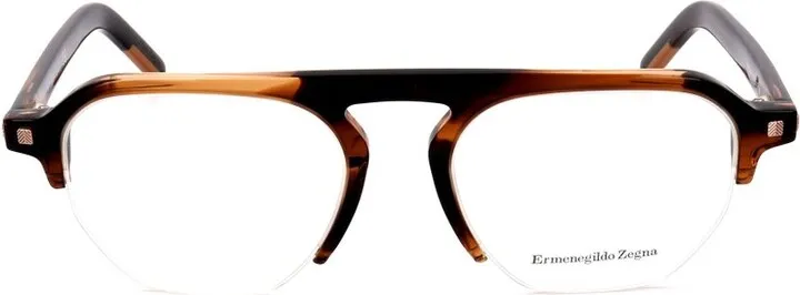 Ermenegildo Zegna Round-Frame Glasses