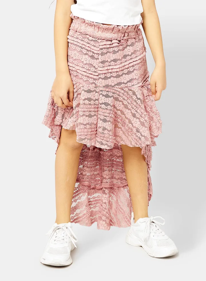 Kids Girls Ruffle Skirt