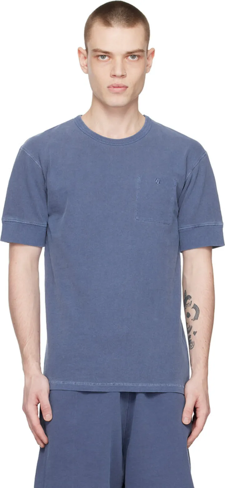Nigel Cabourn Blue Military T-Shirt