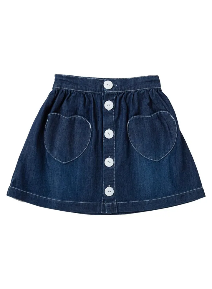 Girls Denim Skirt