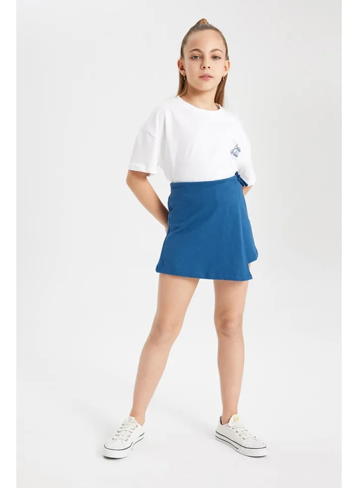 Girl Regular Fit Knitted Skirt
