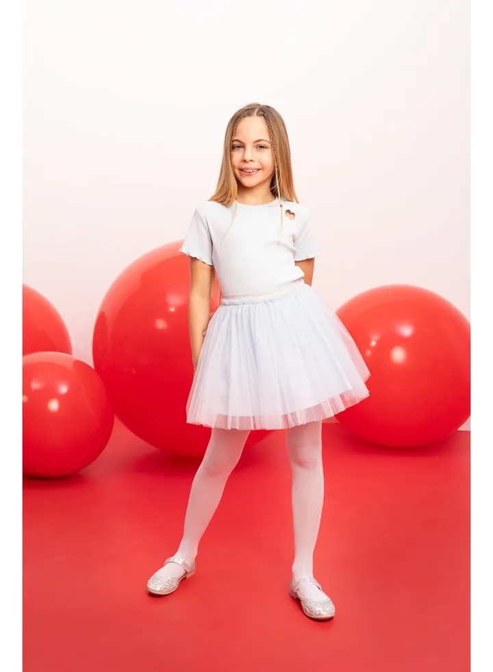 Girl Regular Fit Knitted Skirt