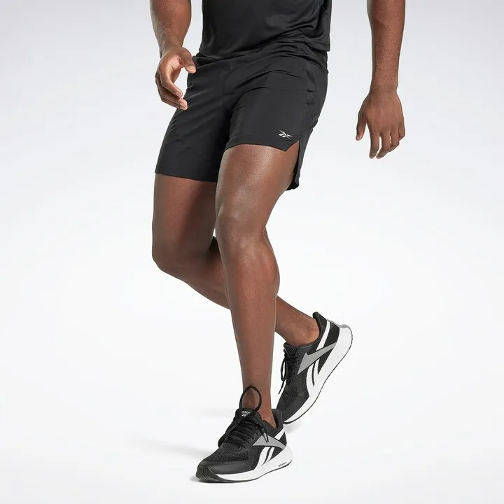 Reebok Running Shorts Mens Athletic Shorts Large Black