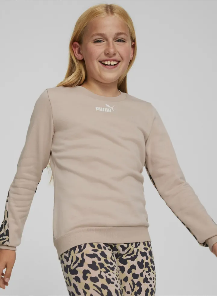Alpha Kids Girls Crew Neck Sweatshirt