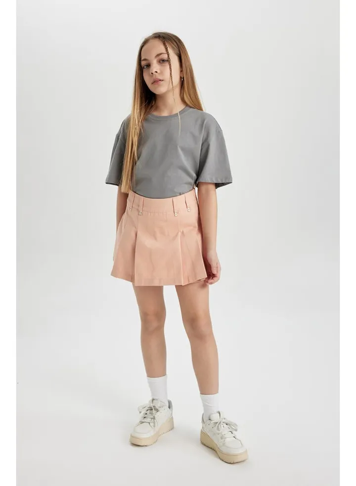 Girl Regular Fit Woven Skirt