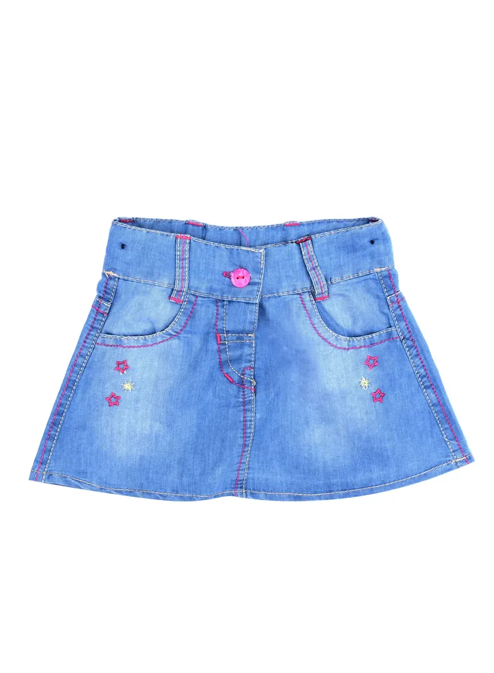 Baby Girls Jeans Skirt