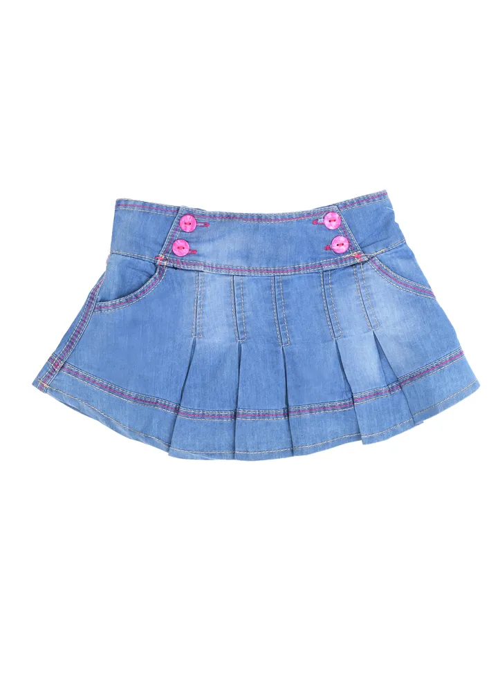 Baby Girls Jeans Skirt