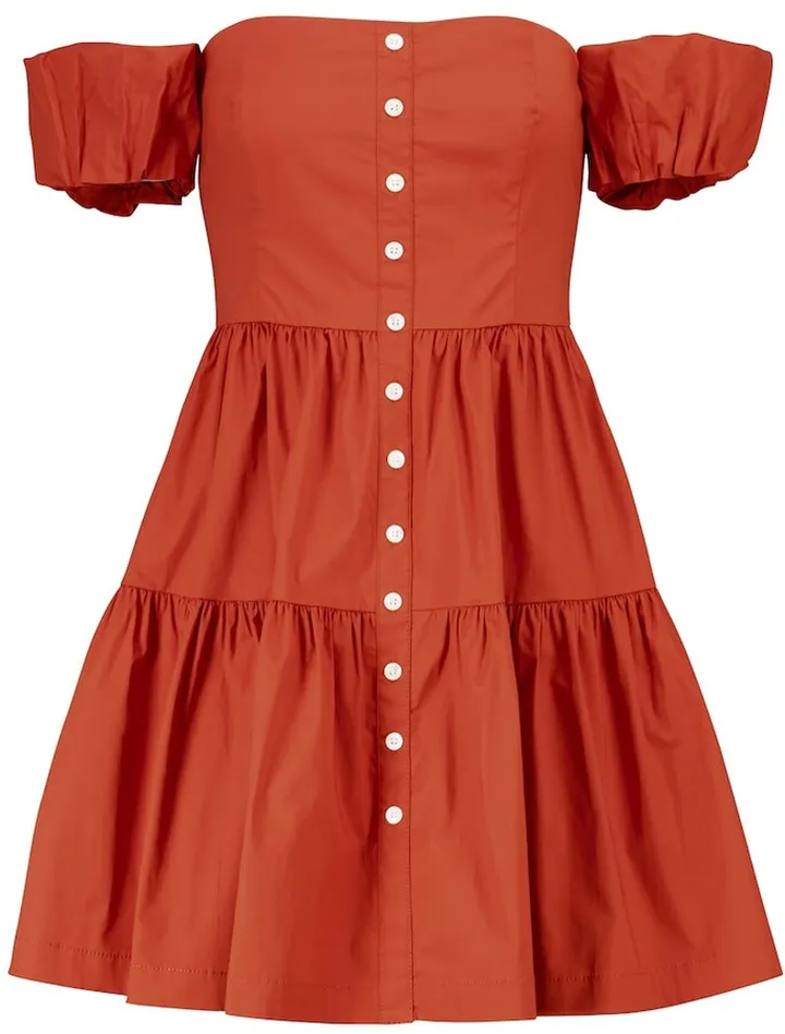 Elio cotton minidress