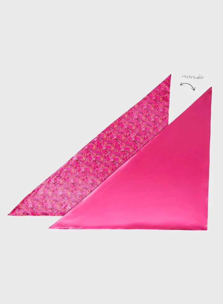 Spring Time Silk Hair Wrap