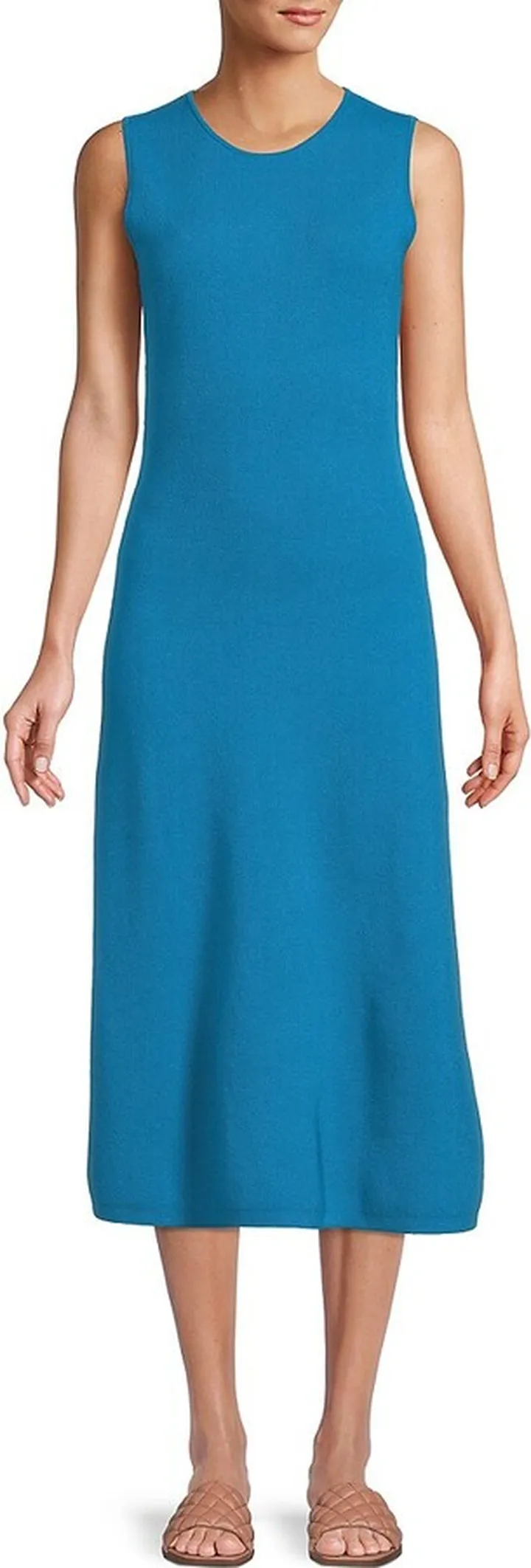 Wool & Cashmere Blend Midi Dress