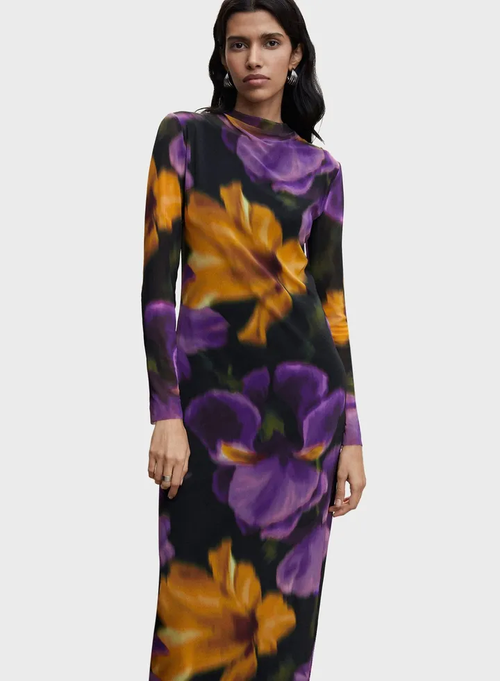 Floral Print Dress