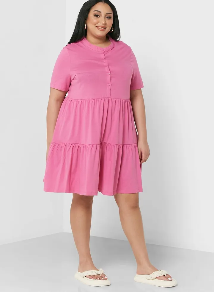 Knitted Pleated Dress