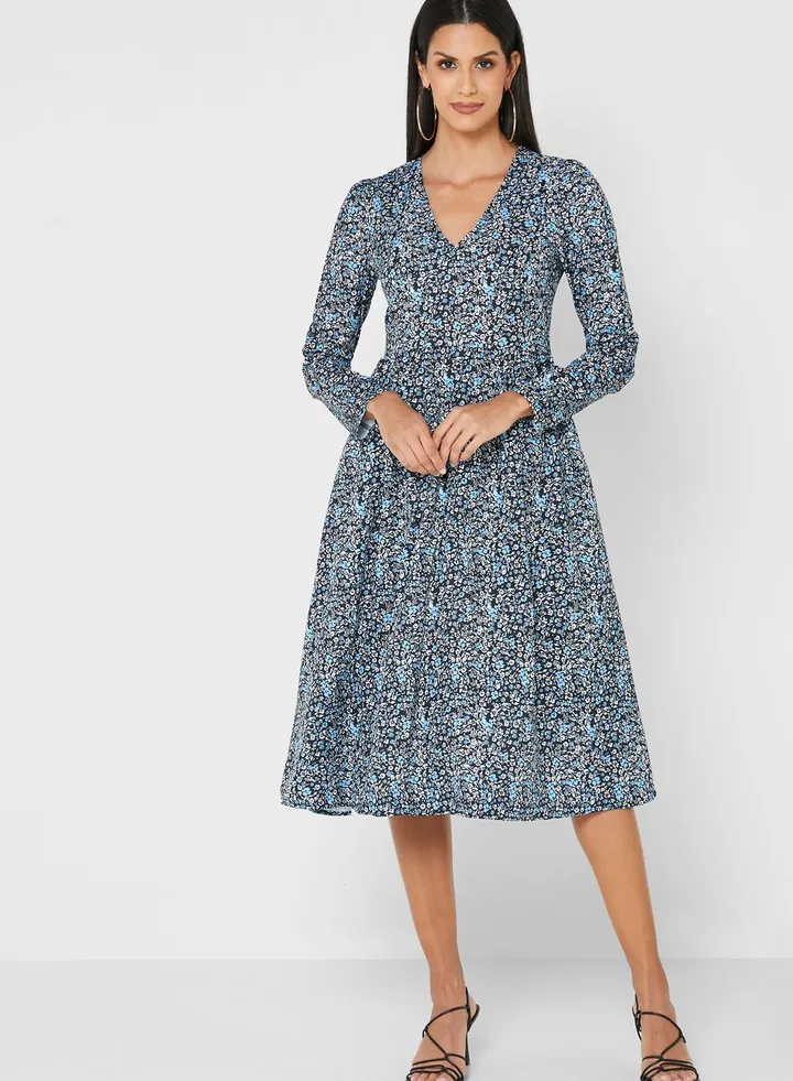 Printed Dress