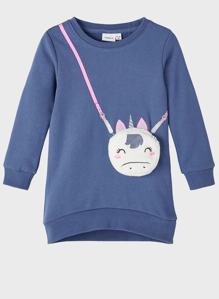 Kids Unicorn Detail Sweatshirt