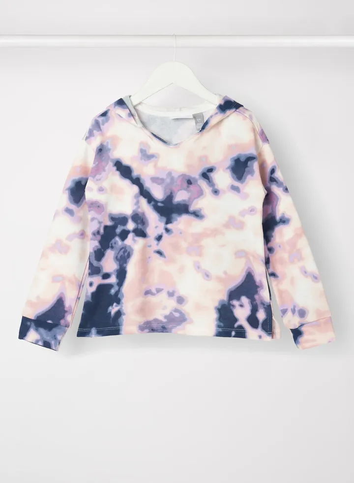 Kids/Teen Tie-Dye Hoodie Milky Way