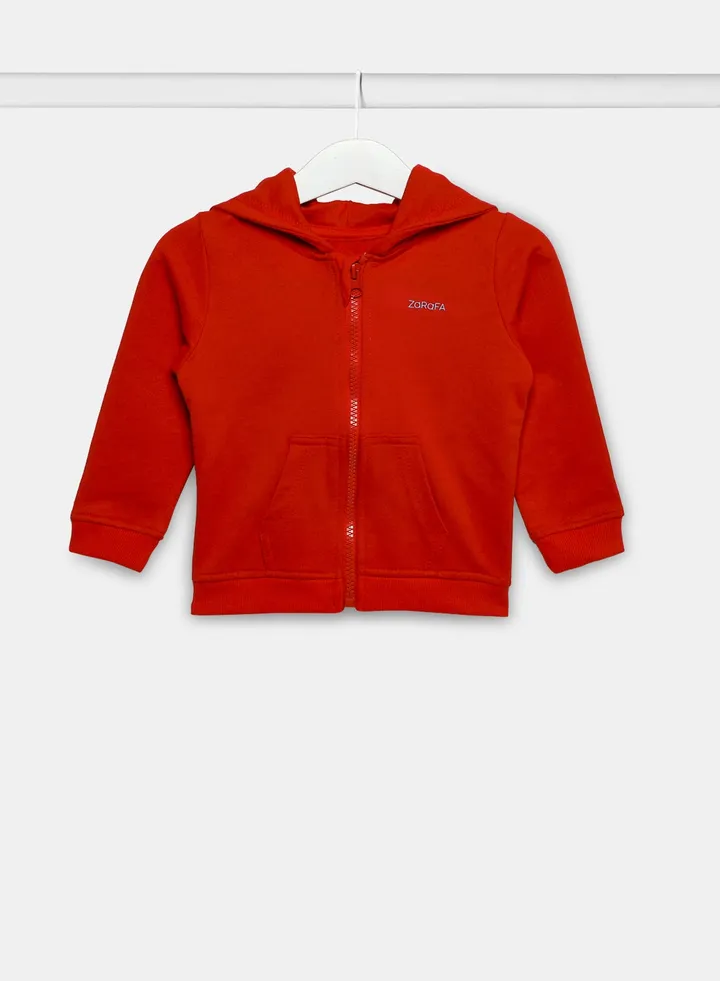 Baby Girls Hoodie Red