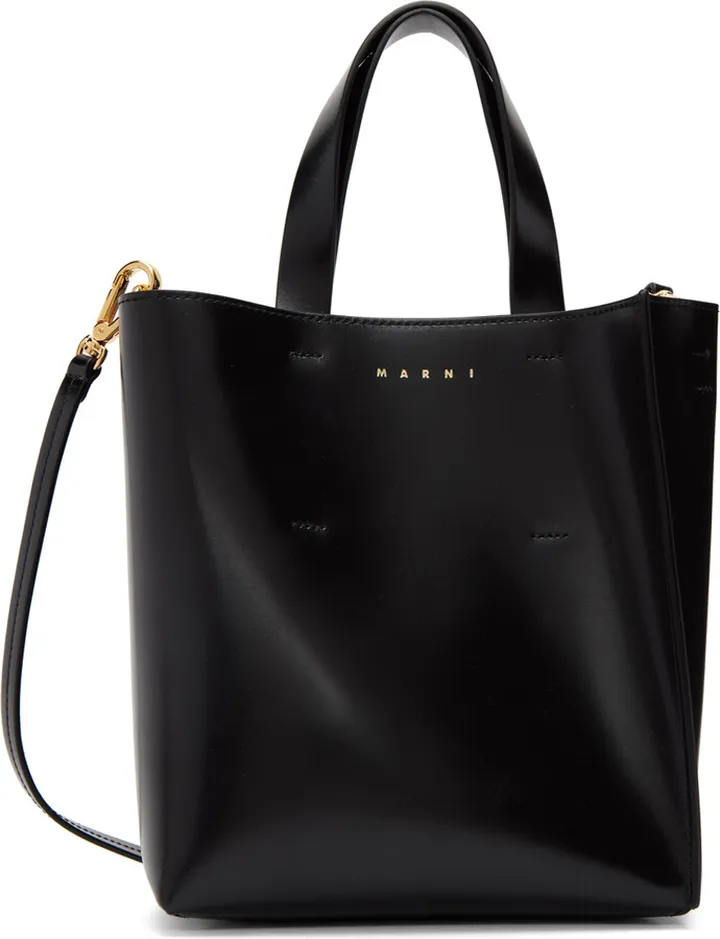 Marni Black Mini Museo Tote