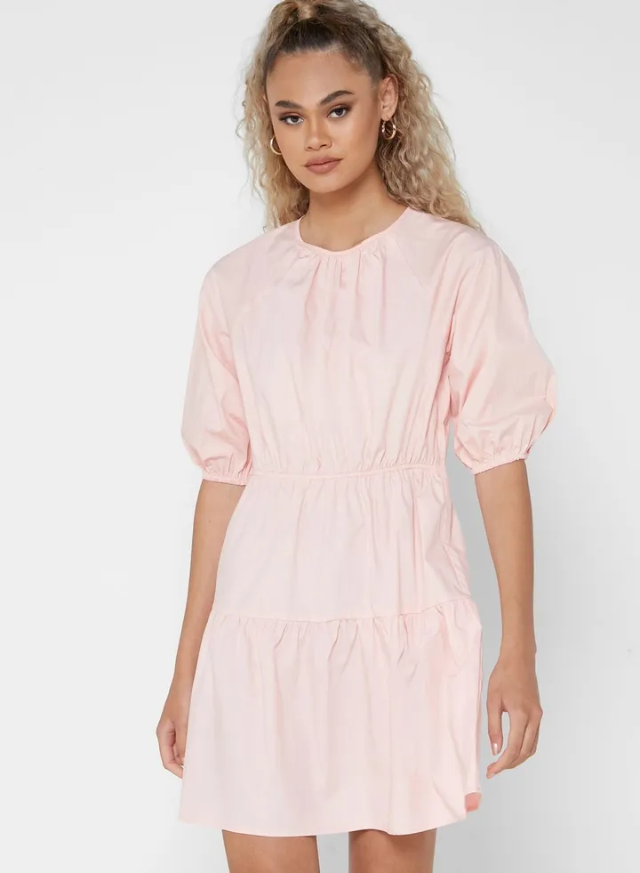 Tiered Smock Dress