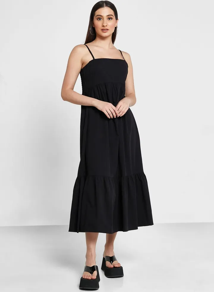 Strappy Knitted Dress