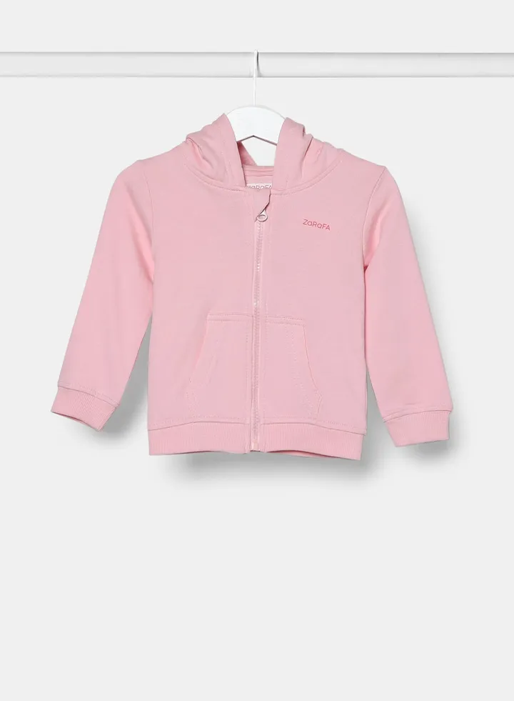 Baby Girls Hoodie Light Pink