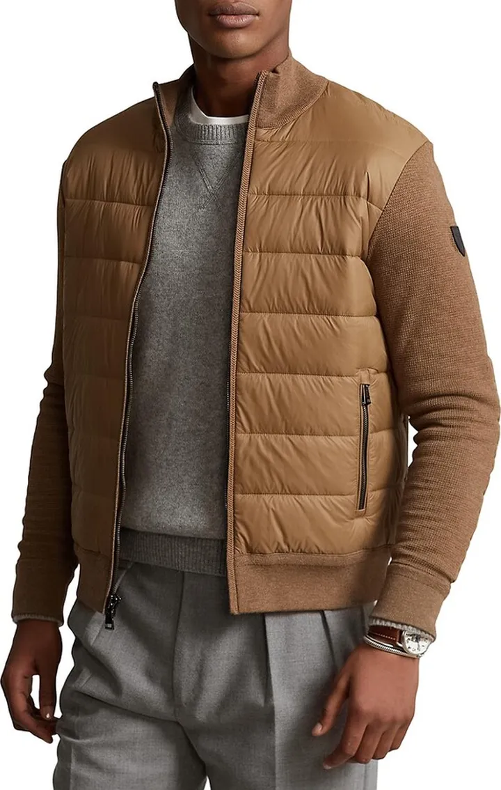 Hybrid Zip Sweater