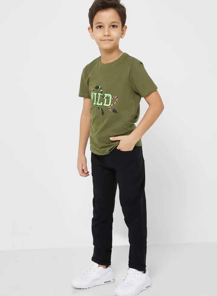 Boys Grey Jeans
