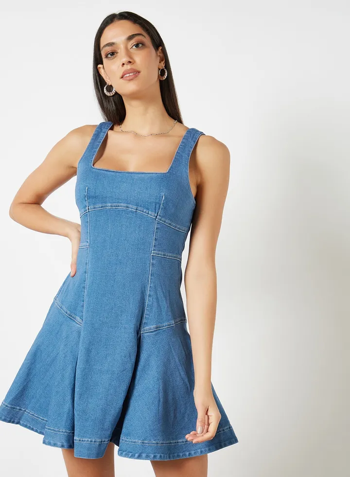 Adaptation Dress Indigo