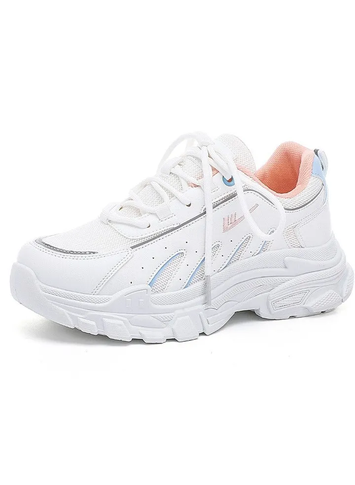 Fashionable And Versatile Breathable Thick Soled Dad Shoes