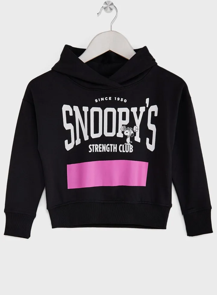 Peanuts Snoopy Printed Hoodie