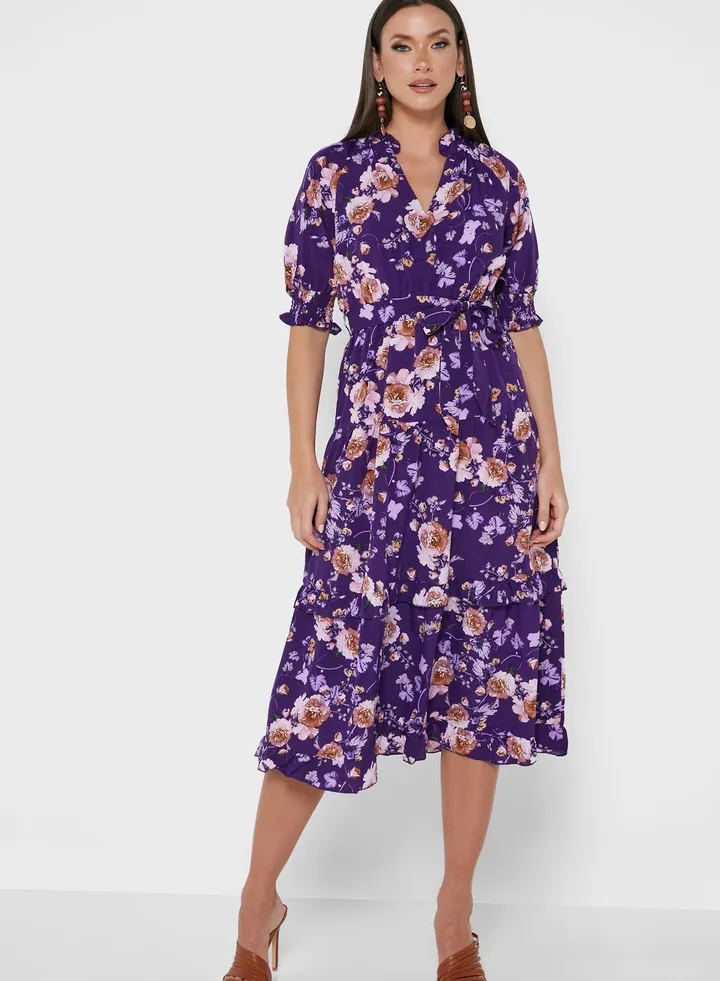 Floral Printed Dress