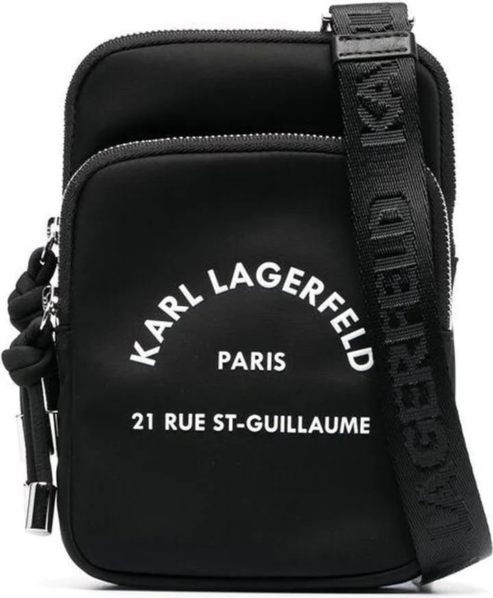 Logo-Print Crossbody Bag