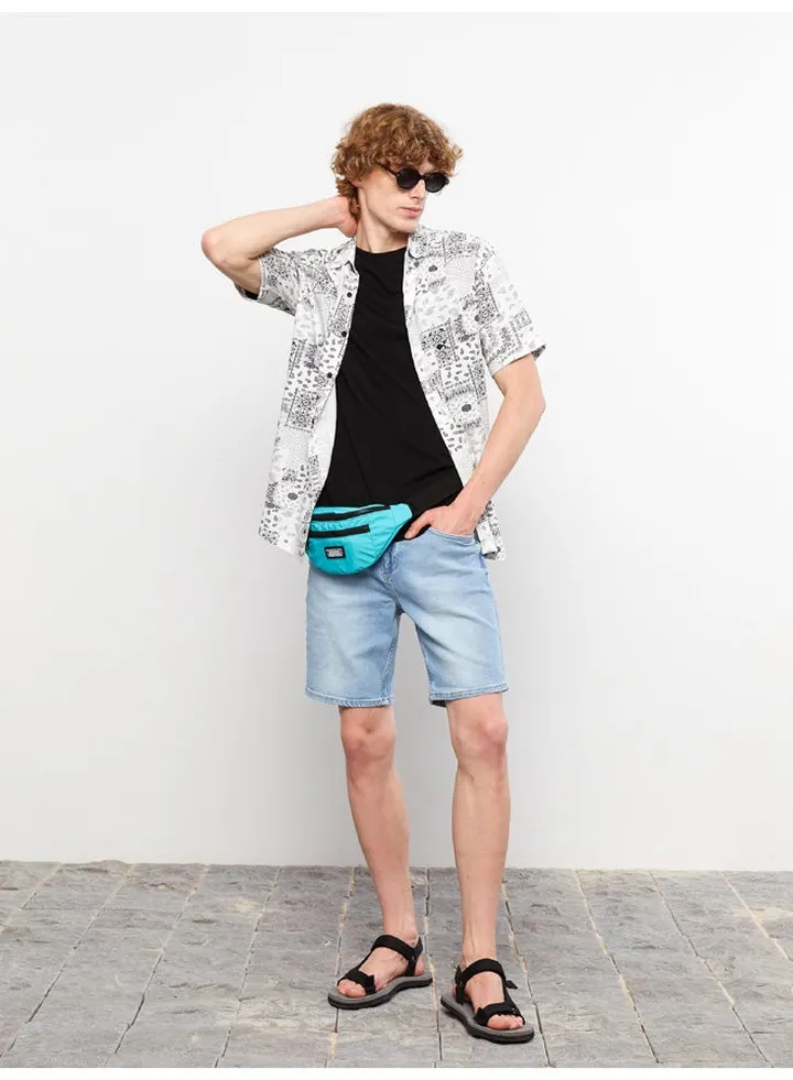 Standard Fit Men's Jean Shorts
