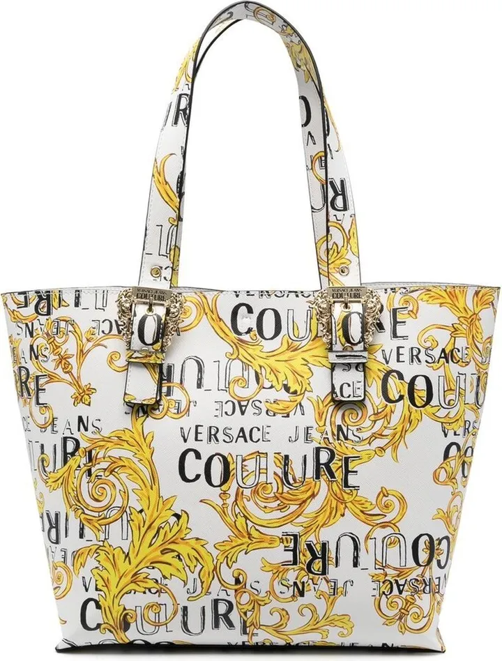Barocco logo-print shopper tote