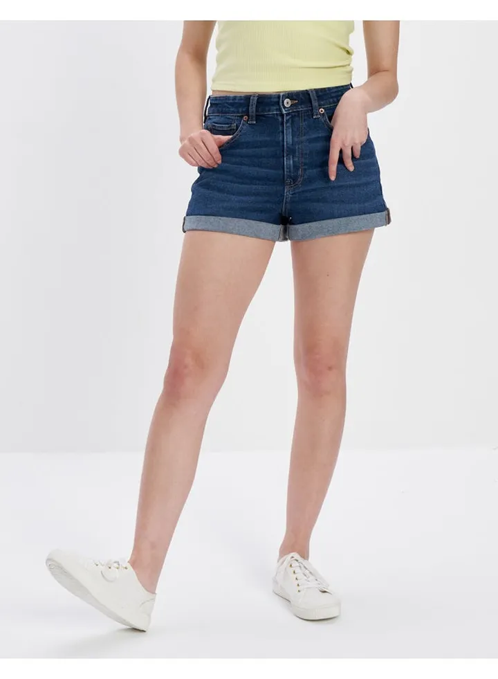 AE Stretch Denim Mom Short