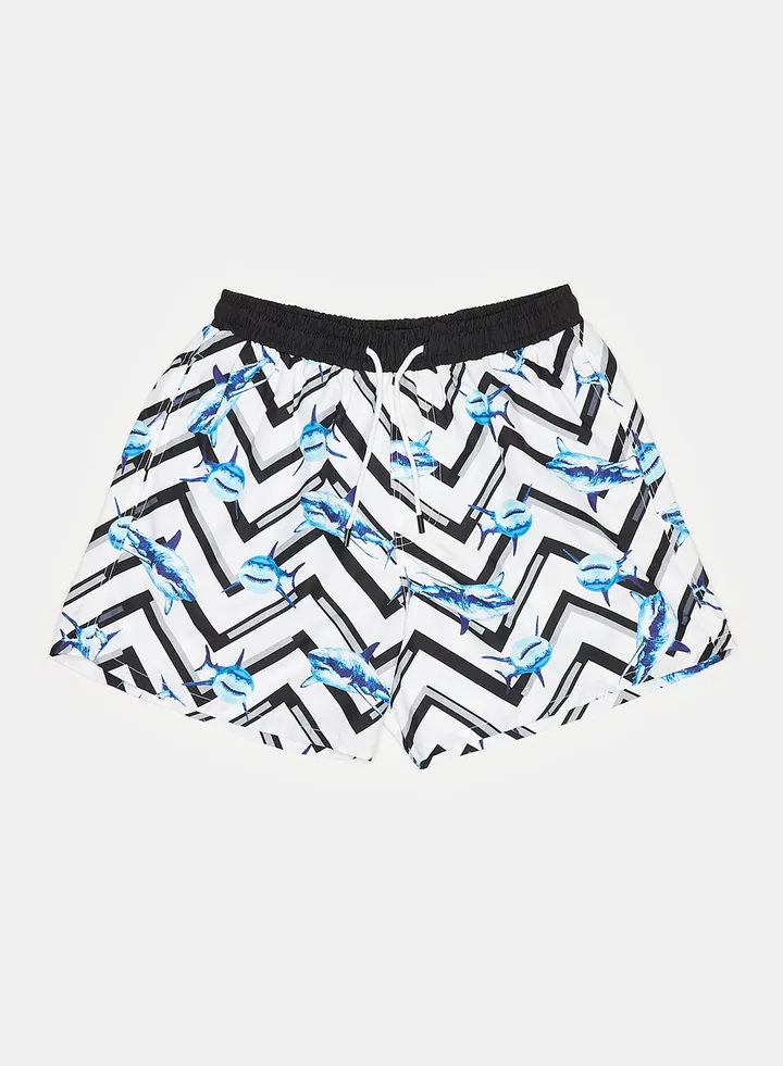 Regular Printed Swim Short
