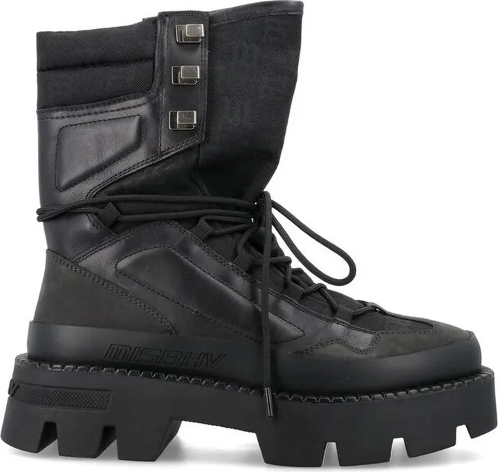 Misbhv Ibiza Monogram Lace-Up Boots