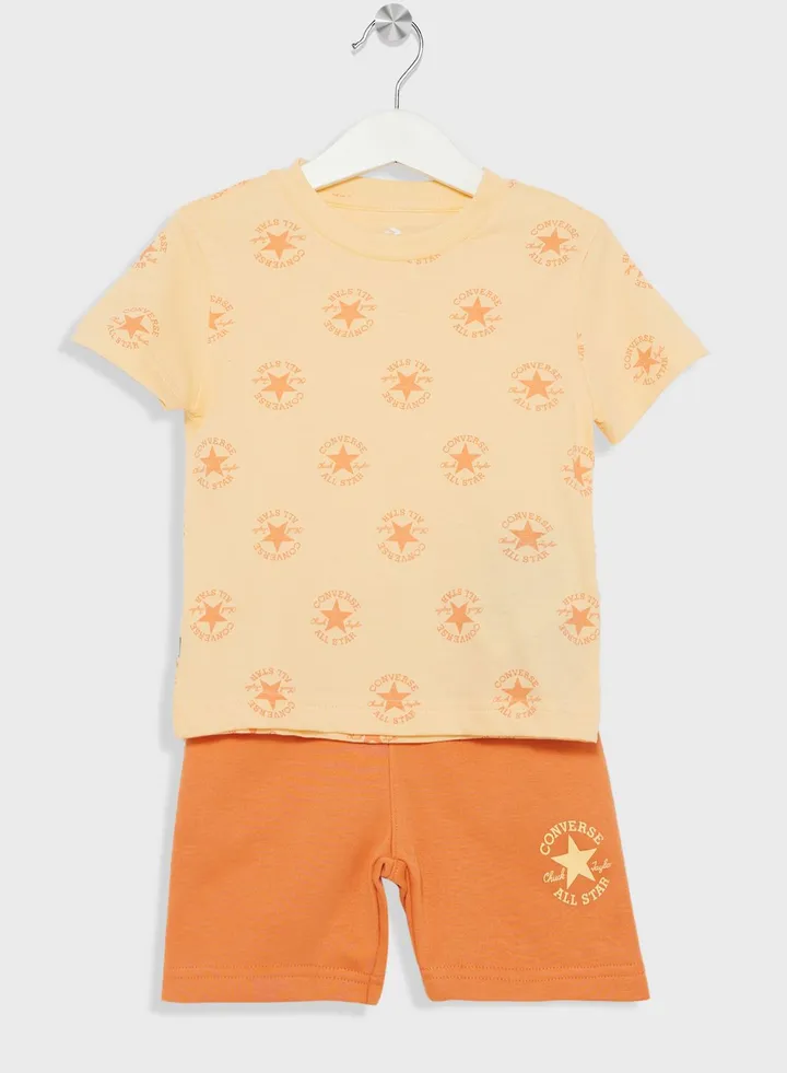 Kids Sustainable Core Aop T-Shirt Set