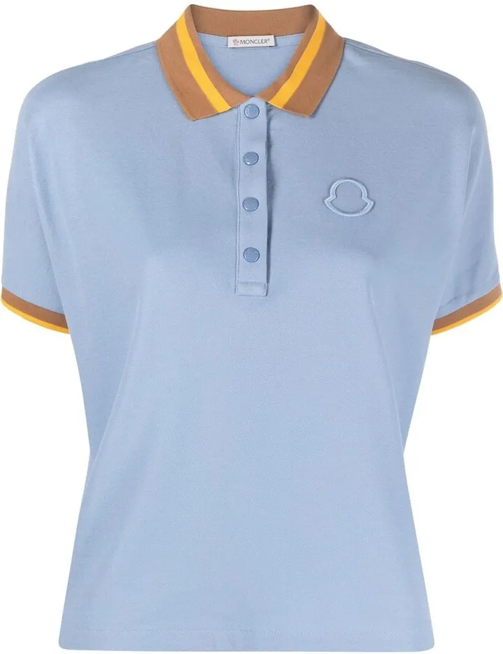 Logo-Patch Short-Sleeved Polo Shirt