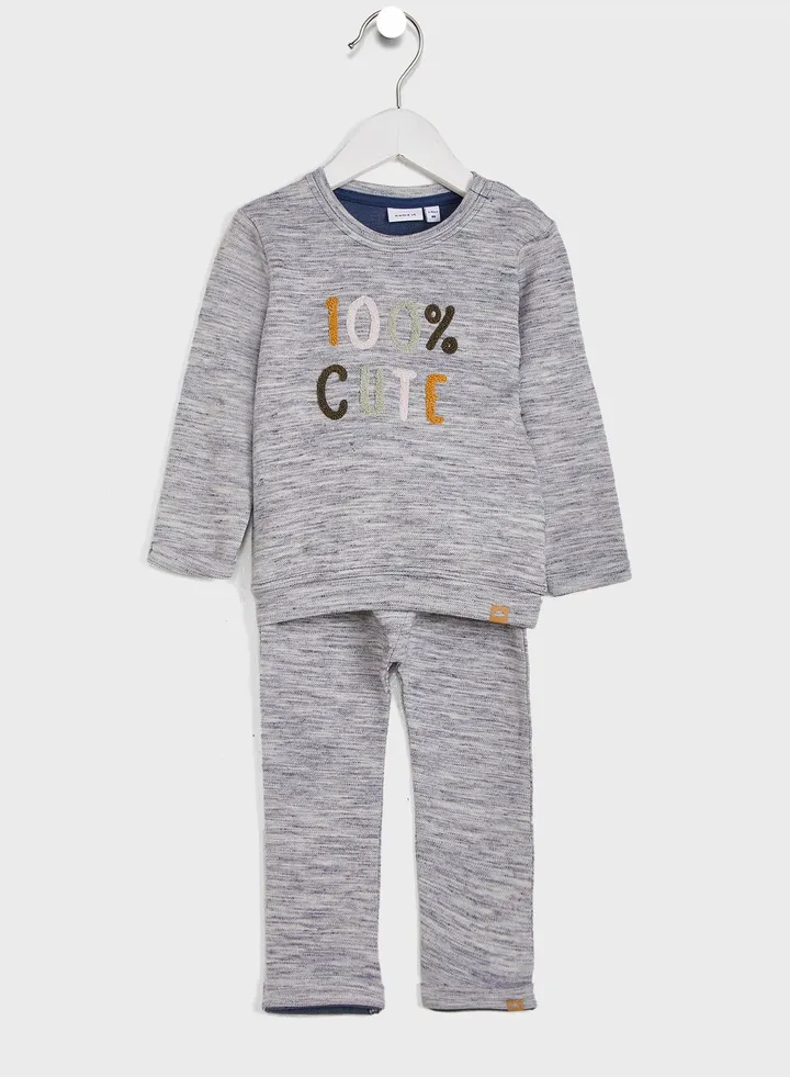 Kids Printed Tracksuit